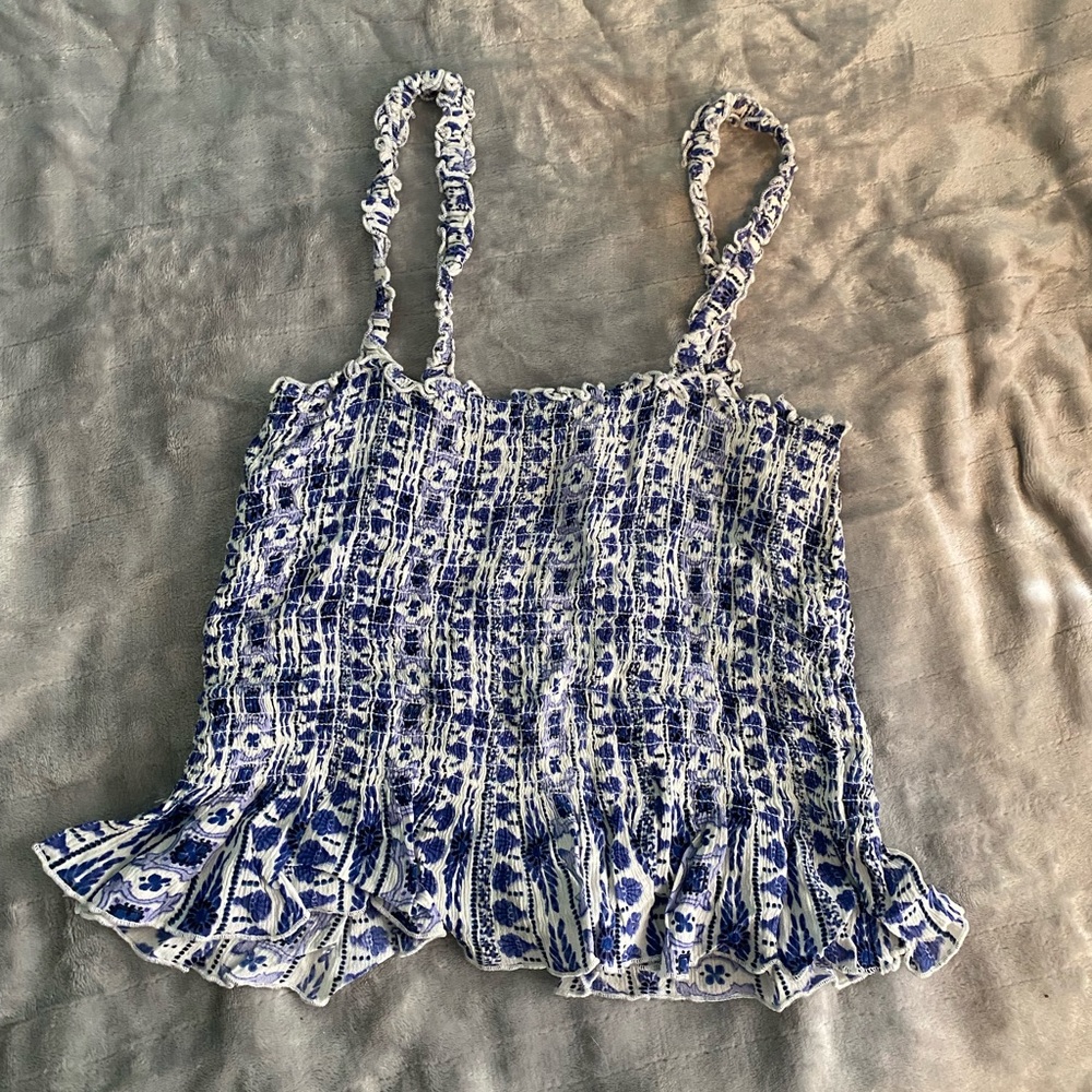 Floral tank top